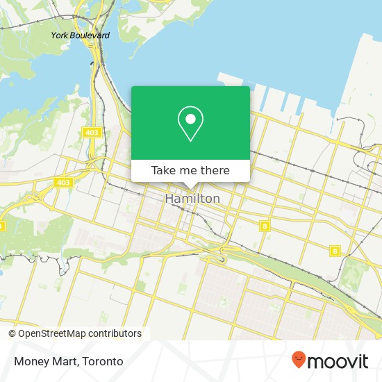 Money Mart map