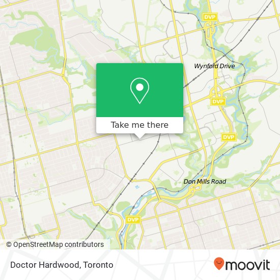 Doctor Hardwood map