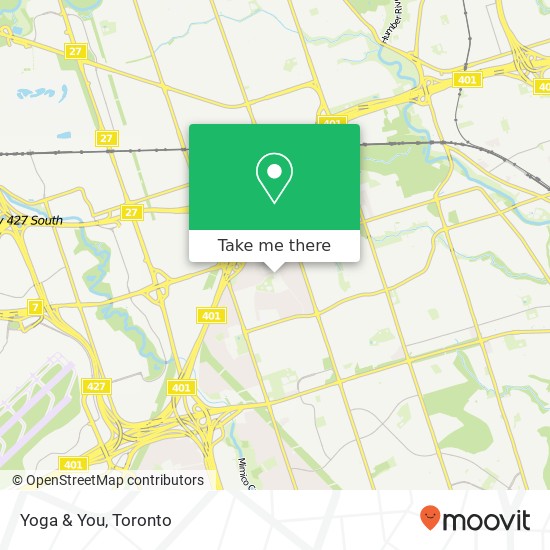 Yoga & You map
