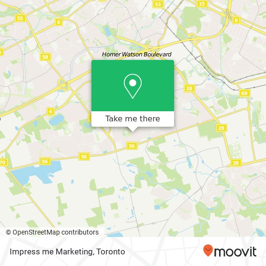 Impress me Marketing map