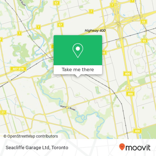 Seacliffe Garage Ltd map