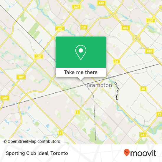 Sporting Club Ideal map