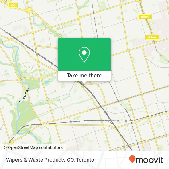 Wipers & Waste Products CO map