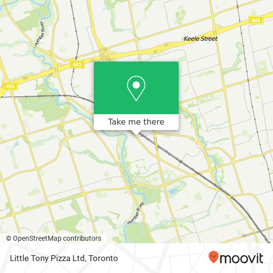 Little Tony Pizza Ltd map