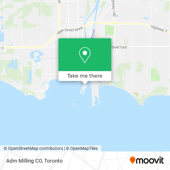 Adm Milling CO map