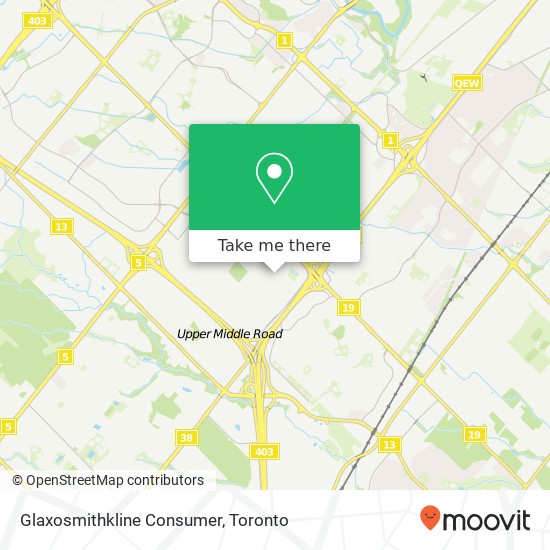 Glaxosmithkline Consumer map