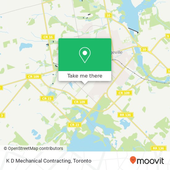 K D Mechanical Contracting map