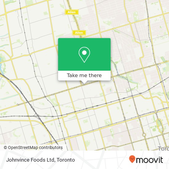 Johnvince Foods Ltd map