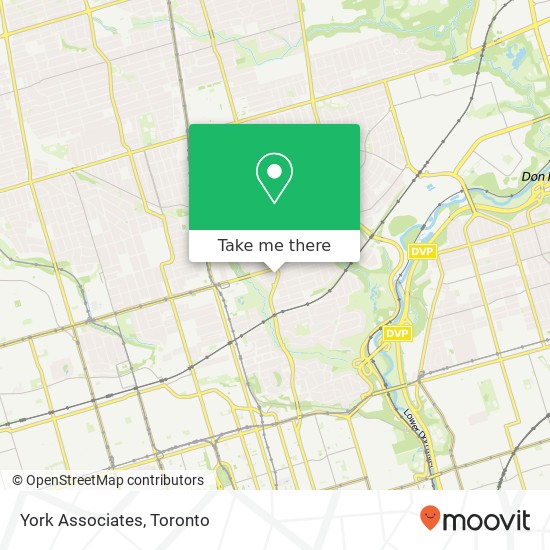 York Associates map