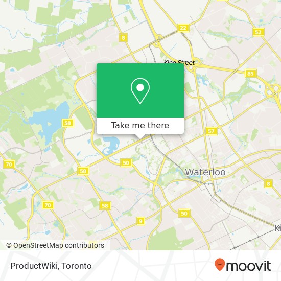 ProductWiki map
