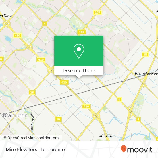 Miro Elevators Ltd map