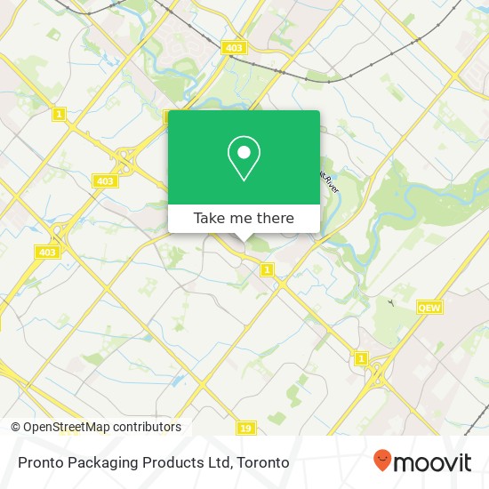 Pronto Packaging Products Ltd map