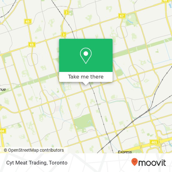 Cyt Meat Trading map