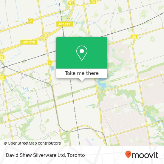 David Shaw Silverware Ltd map