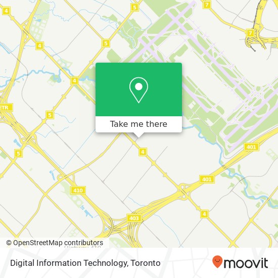 Digital Information Technology map