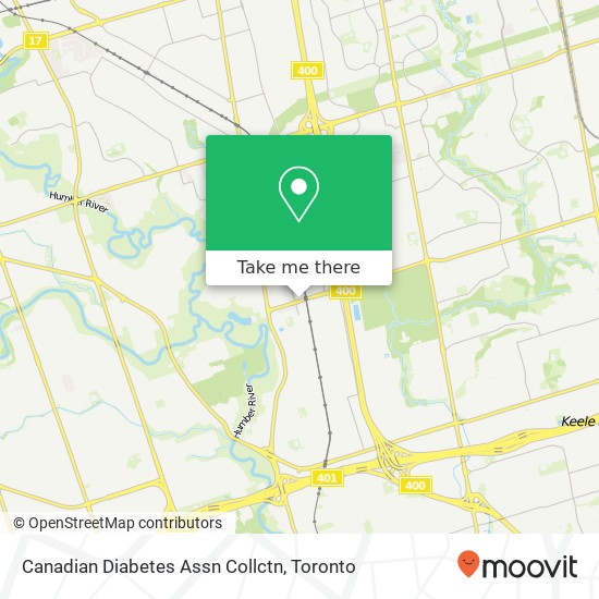 Canadian Diabetes Assn Collctn map