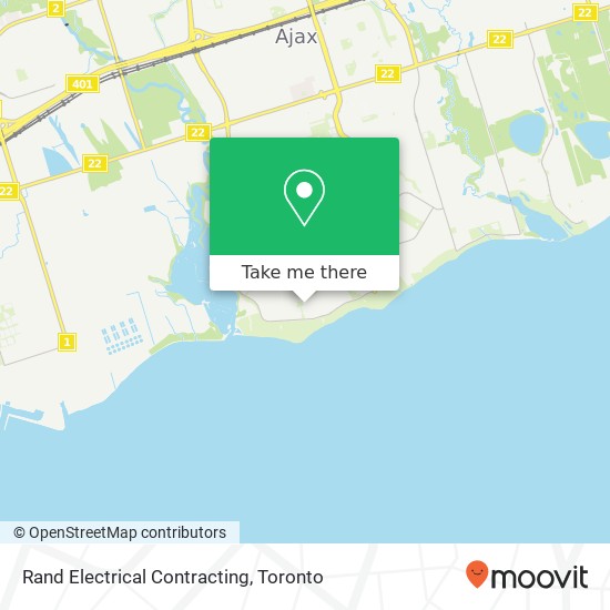 Rand Electrical Contracting map