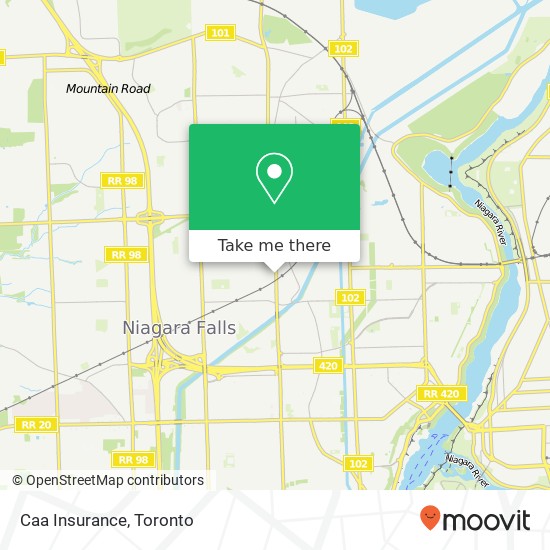 Caa Insurance map