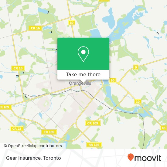 Gear Insurance map