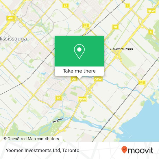 Yeomen Investments Ltd map