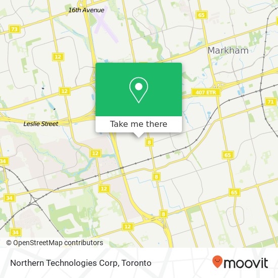 Northern Technologies Corp map