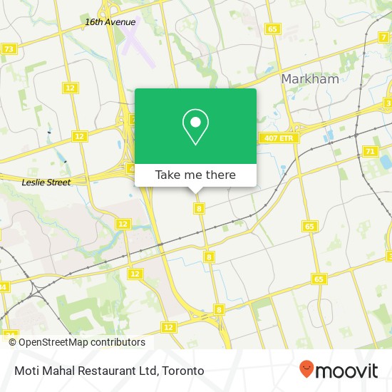 Moti Mahal Restaurant Ltd map