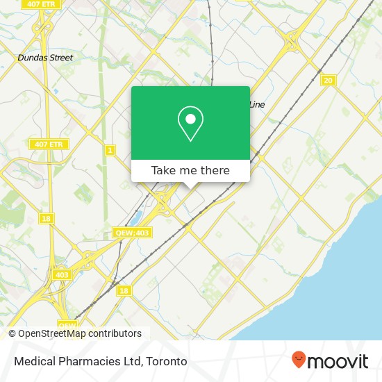 Medical Pharmacies Ltd map