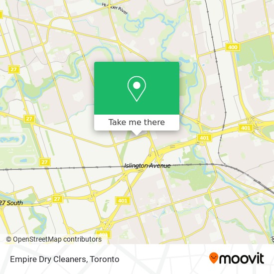 Empire Dry Cleaners map