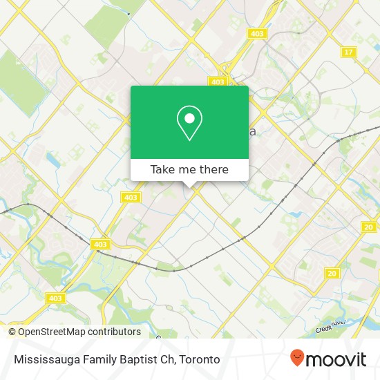 Mississauga Family Baptist Ch plan