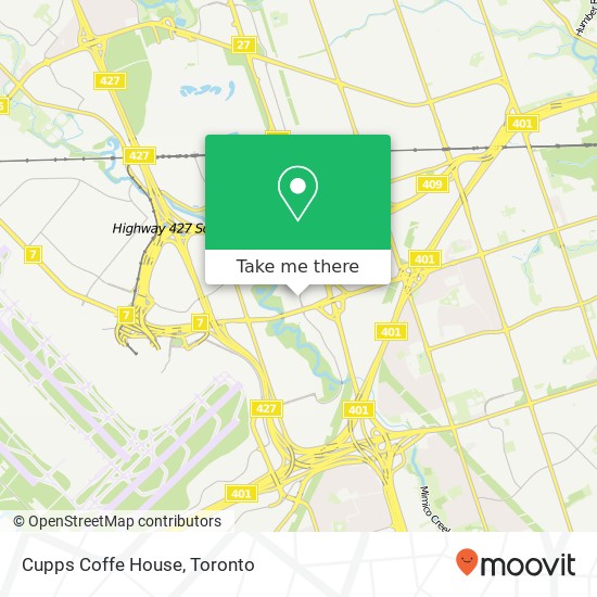 Cupps Coffe House map