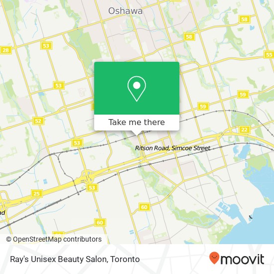 Ray's Unisex Beauty Salon map