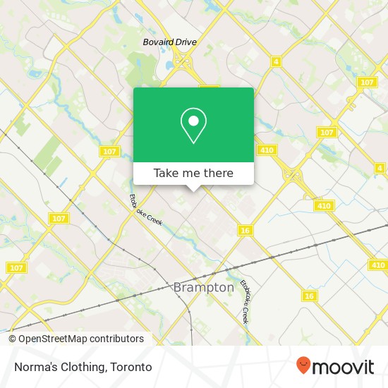 Norma's Clothing map