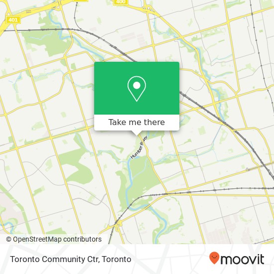 Toronto Community Ctr map