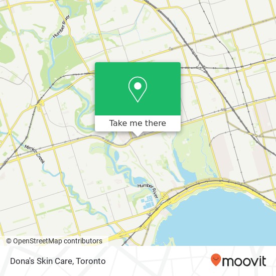 Dona's Skin Care map