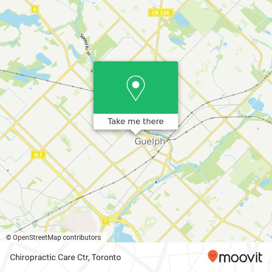 Chiropractic Care Ctr map