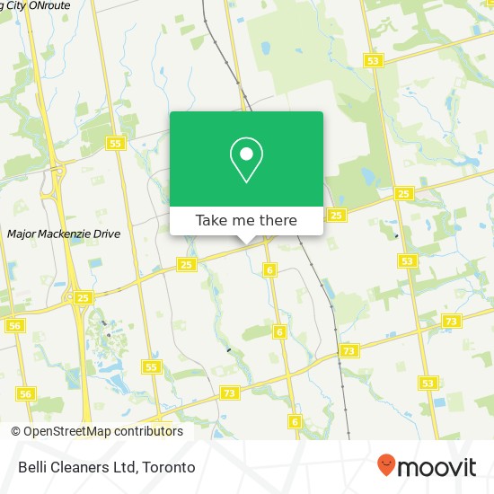 Belli Cleaners Ltd map
