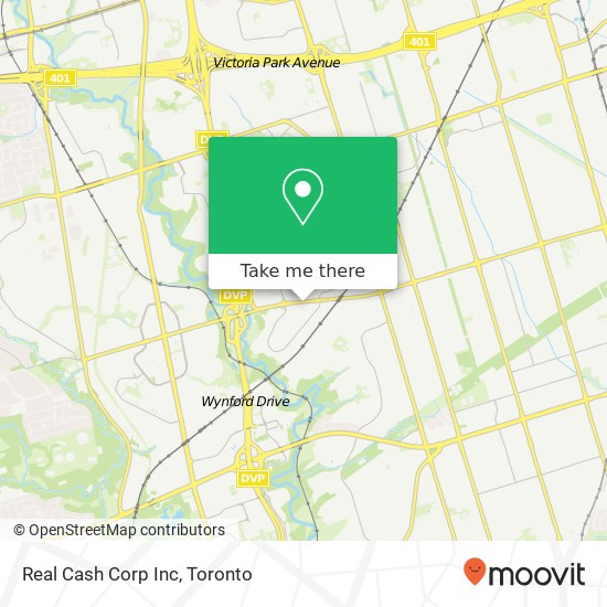 Real Cash Corp Inc map