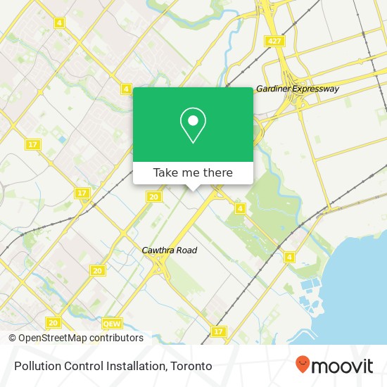 Pollution Control Installation map