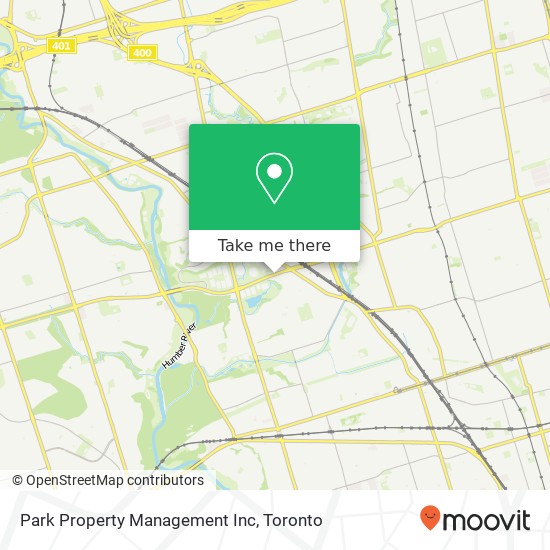 Park Property Management Inc map