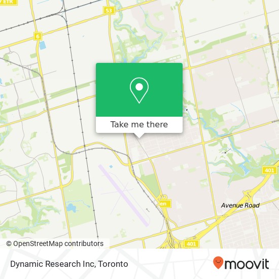 Dynamic Research Inc map