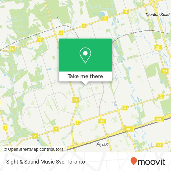 Sight & Sound Music Svc map