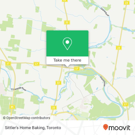 Sittler's Home Baking map