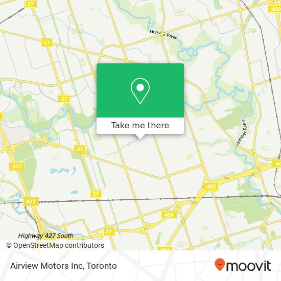 Airview Motors Inc map