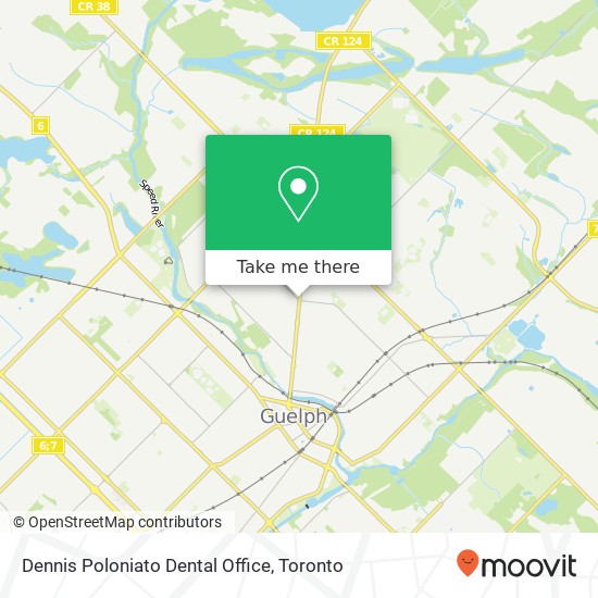 Dennis Poloniato Dental Office map