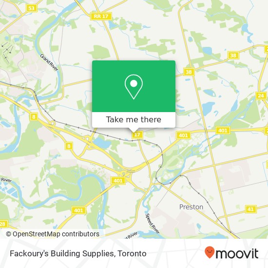 Fackoury's Building Supplies map