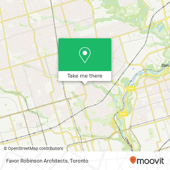 Favor Robinson Architects map