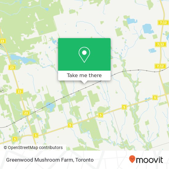 Greenwood Mushroom Farm map