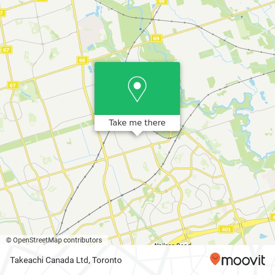 Takeachi Canada Ltd map