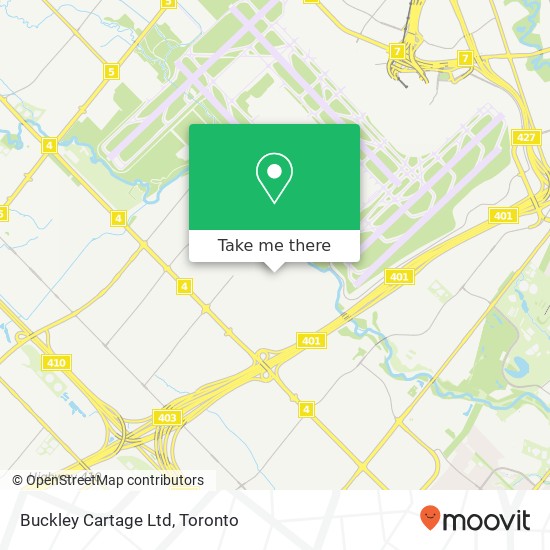 Buckley Cartage Ltd map