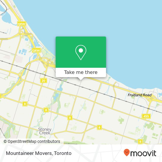 Mountaineer Movers map